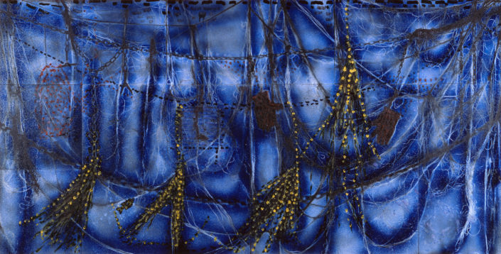 Jean-Paul Riopelle (1923-2002), Sans titre, 1984, Lave émaillée, 150 cm x 300 cm