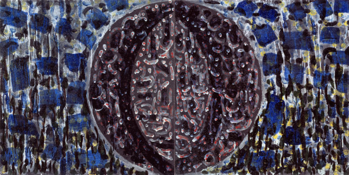 Jean-Paul Riopelle (1923-2002), Untitled, 1984, Enamelled lava, 100 cm x 200 cm
